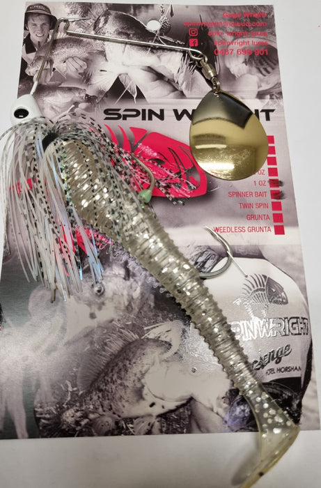 SPINWRIGHT SPINNERBAIT 1OZ RIGGED SINGLE COLORADO #ROACH [LURECOLOUR:#ROACH]