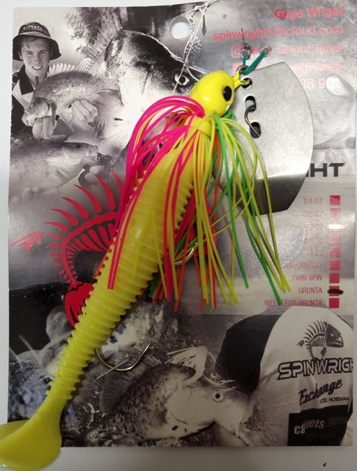 SPINWRIGHT CHATTERBAIT 1/2OZ RIGGED #01 [LURECOLOUR:#01]