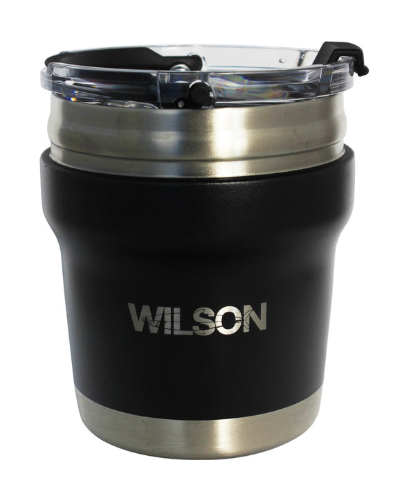 WILSON DRINKWEAR MUG 12OZ- BLACK