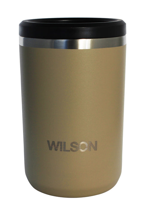 WILSON DRINKWEAR CAN COOLER- TAUPE
