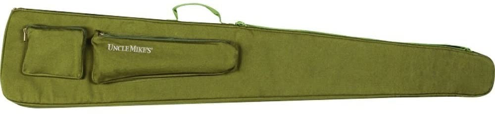 UNCLE MIKES CANVAS RIFLE CASE GREEN 50"