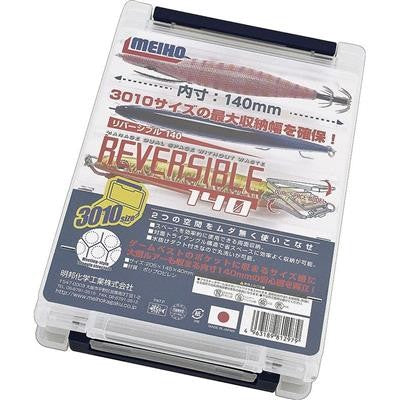 MEIHO REVERSIBLE TACKLE TRAY 140 CLEAR