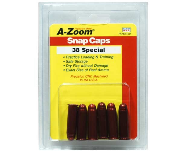 A-ZOOM SNAP CAPS 38 SPECIAL