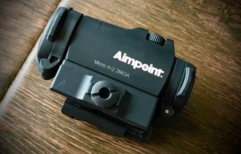 AIMPOINT RED DOT SIGHT MICRO H-2 2MOA (WEAVER MOUNT)