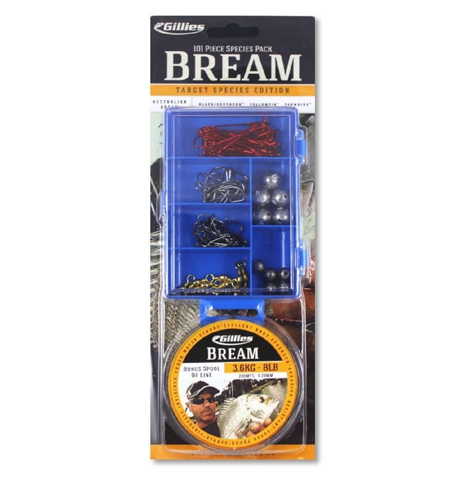 GILLIES TACKLE PACK BREAM 100PCS