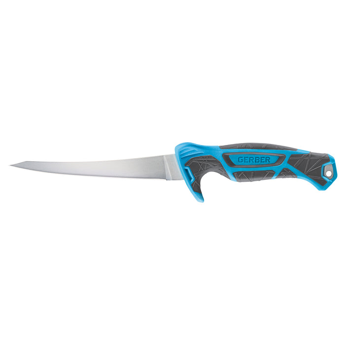 GERBER FILLETING KNIFE S/W CONTROLLER 6" BLUE