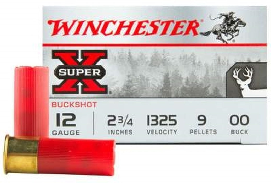 WINCHESTER BUCKSHOT 12 GA OO BUCK 2-3/4"9 PELLET