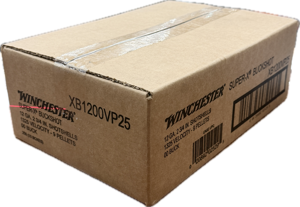 WINCHESTER SUPER X BUCKSHOT 9 PELLET 1325 FPS SLAB