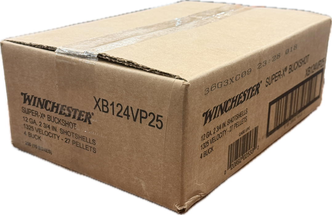 WINCHESTER SUPER X BUCKSHOT 27 PELLET 1325 FPS SLAB