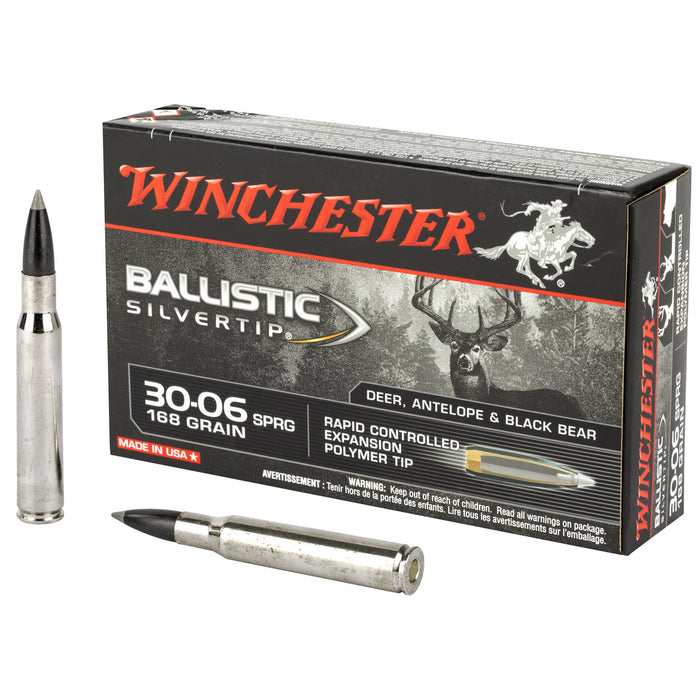 WINCHESTER BALLISTIC 30-06 SPRG ST 168GR PT 20 PK