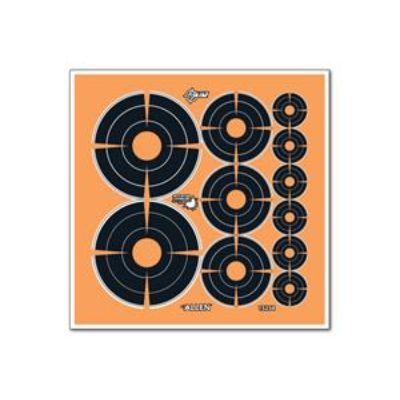 ALLEN EZ AIM SPLASH ADHESIVE BULLSEYE VARIETY TARGET 12 PK