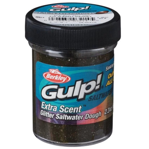 BERKLEY GULP SINKING SALTWATER DOUGH DARK BROWN