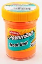 BERKLEY POWERBAIT DOUGH ORANGE TWIST 