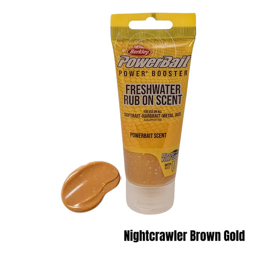 BERKLEY POWERBAIT GEL 80ML NIGHTCRAWLER BROWN GOLD