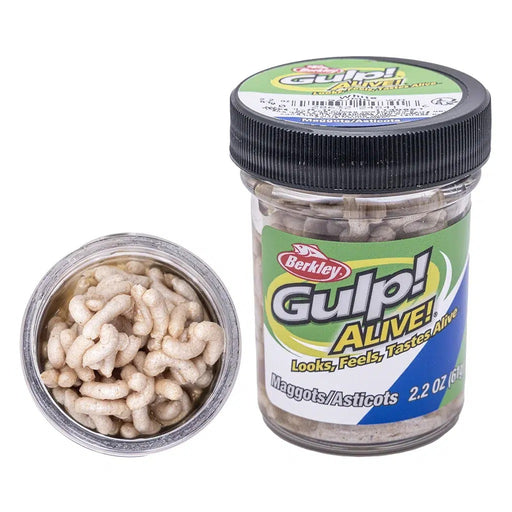 BERKLEY GULP ALIVE MAGGOTS WHITE