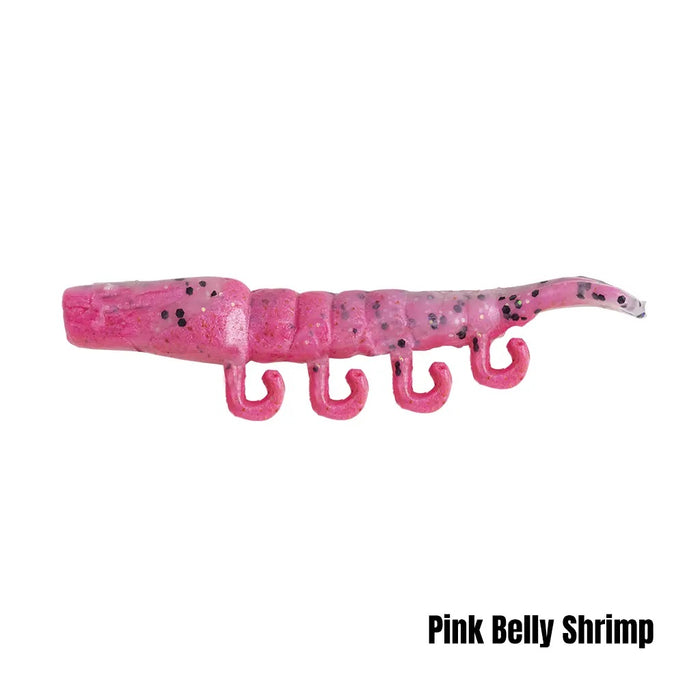 BERKLEY GULP 3'' TURBO SHRIMP PINK BELLY SHRIMP [LURECOLOUR:PINK BELLY SHRIMP]