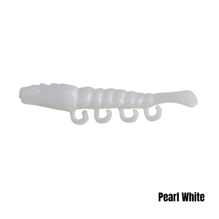 BERKLEY GULP 3'' TURBO SHRIMP PEARL WHITE [LURECOLOUR:PEARL WHITE]