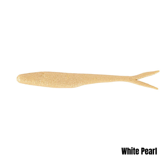 BERKLEY POWERBAIT MAXSCENT FLATNOSE MINNOW 4" [LURECOLOUR:WHITE PEARL]