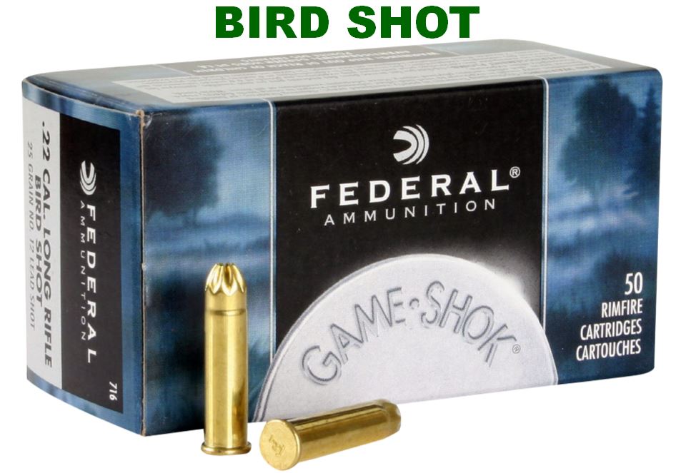 FEDERAL RIMFIRE 22LR RATSHOT 50PK (F716)