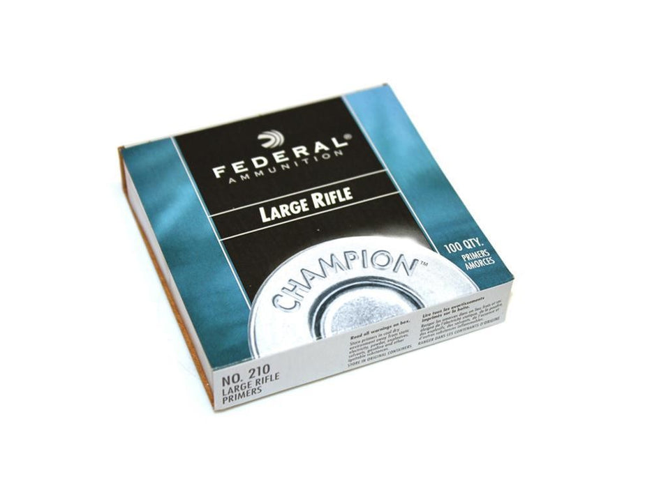 FEDERAL LARGE RIFLE PRIMERS NO.210 100PK