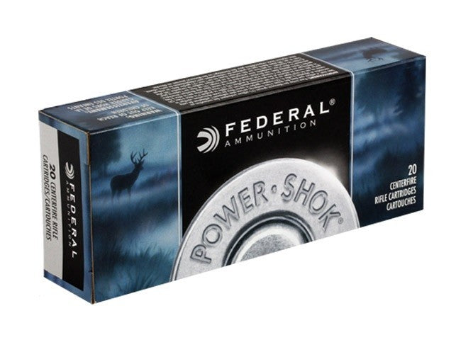 FEDERAL CENTERFIRE 222 REM 50 GR SP 20 PK