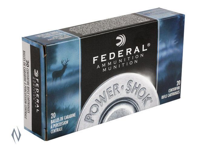 FEDERAL CENTERFIRE 300 WIN MAG 150 GR SP POWER-SHOK 20 PK