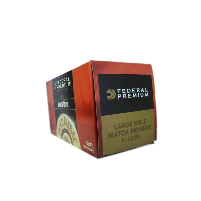 FEDERAL LARGE RIFLE PRIMERS GOLD MEDAL (FGM210M) 1000 PK