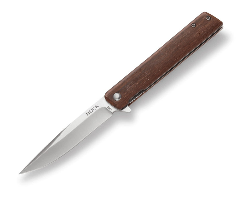 BUCK DECATUR 3 1/2" DROP POINT WOOD