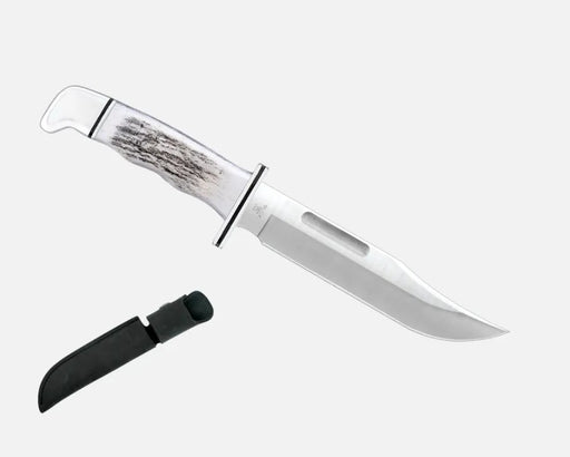 BUCK 119EKS SPECIAL 6" LIMITED EDITION ELK NICKEL HANDLE