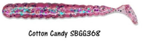 SLIDER GRUBS 3 INCH #368 COTTON CANDY [LURECOLOUR:#368 COTTON CANDY]