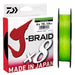 DAIWA J BRAID 8LB/150M CHARTREUSE [LINESIZE:8LB/ 150M]