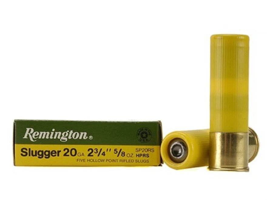 REMINGTON 20GA SLUGGER RIFLED SLUG 5/8OZ 5PK