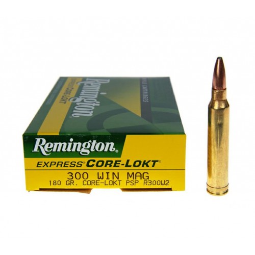 REMINGTON CENTERFIRE 300 WIN 180 GR CORELOKT PSP 20 PK