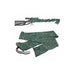 REMINGTON RIFLE & SHOTGUN SILICONE SOCK GREEN 52 INCH