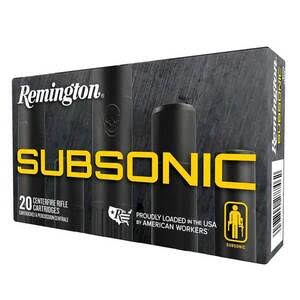 REMINGTON CENTERFIRE 308 WIN 205 GR HP SUBSONIC 
