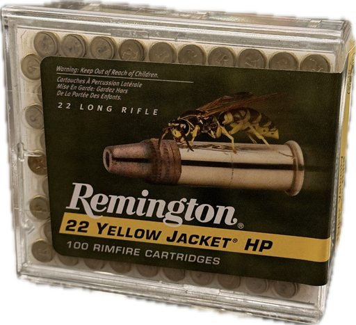 REMINGTON 22LR TCHO YELLOW JACKER HYPER VELOCITY 100pk 1500fps