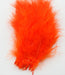 WAPSI SELECT MARABOU PLUMES FL. FIRE ORANGE [COLOUR:FL. FIRE ORANGE]
