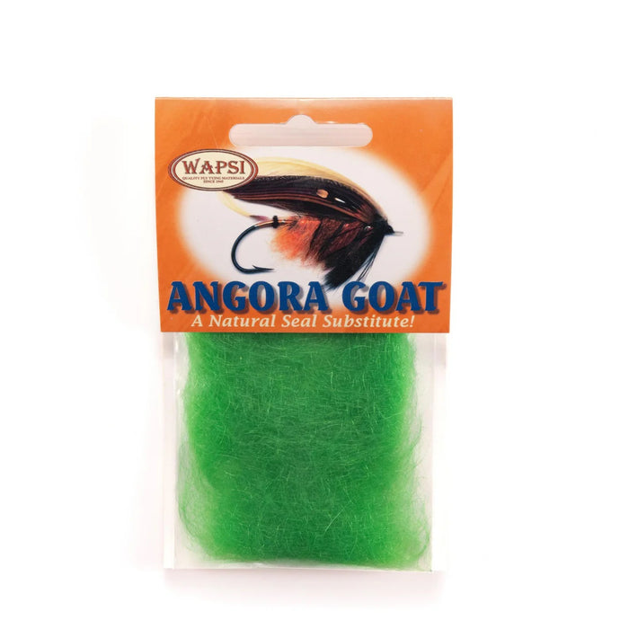 ANGORA GOAT DUBBING GREEN [COLOUR:GREEN]