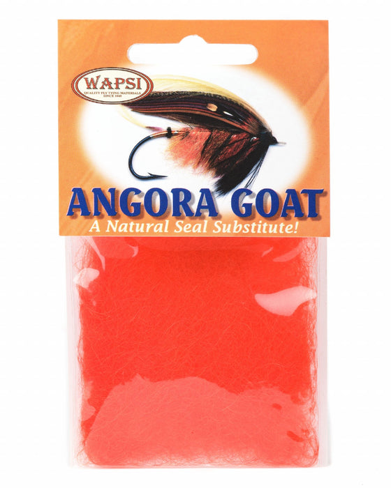 ANGORA GOAT DUBBING [COLOUR:FL. FIRE ORANGE]