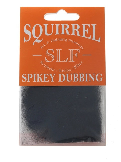 SQUIRREL SLF SPIKEY DUBBING BLACK [COLOUR:BLACK]
