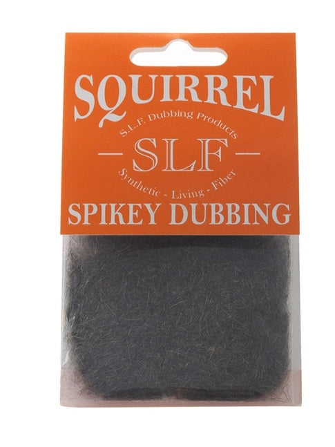 SQUIRREL SLF SPIKEY DUBBING [COLOUR:NATURAL GRAY]