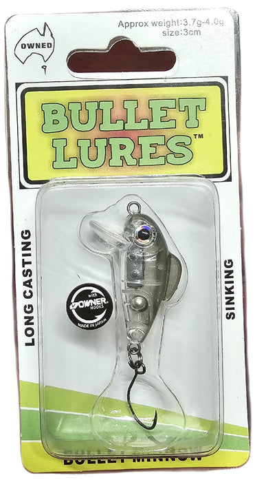 BULLET LURES 3CM MINNOW SINKING MOZZY MINNOW [LURECOLOUR:MOZZY MINNOW]