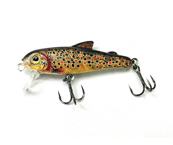 BULLET LURES FIVE-O MINNOW SUSPEND RATTLE BROWN TROUT [LURECOLOUR:BROWN TROUT]
