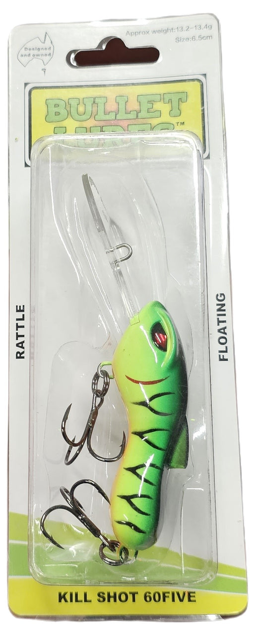 BULLET LURES KILLSHOT 60FIVE FLOATING FIRE TIGER [LURECOLOUR:FIRETIGER]
