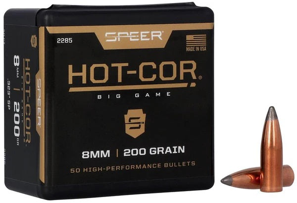 SPEER PROJECTILE 8MM 200GR SPITZER 50PK