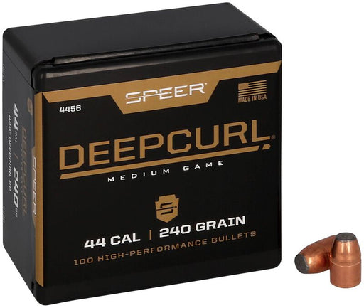SPEER PROJECTILE 44 CAL 240 GR DEEP CURL 100 PK