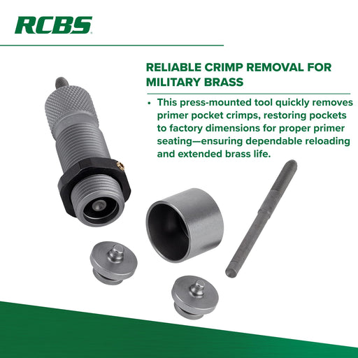 RCBS PRIMER POCKET SWAGER COMBO 2