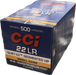 CCI RIMFIRE 22LR QUIET SEGMENTED HP 40GR 710FPS 500PK (C970)
