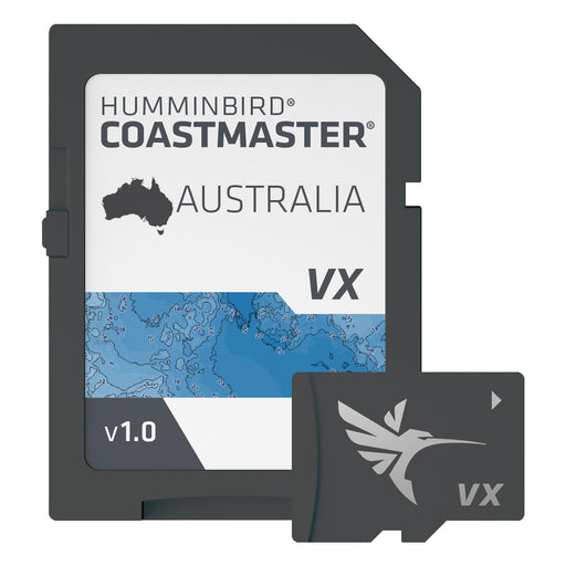 HUMMINBIRD COASTMASTER CHART CARD STANDARD AUS