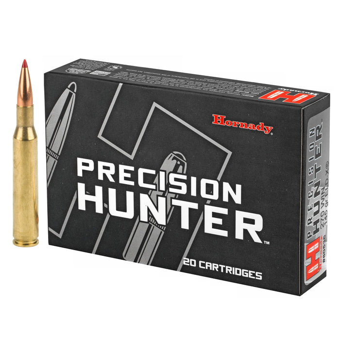 HORNADY CENTERFIRE 270WIN 145GR ELD X PRECISION HUNTER 20PK